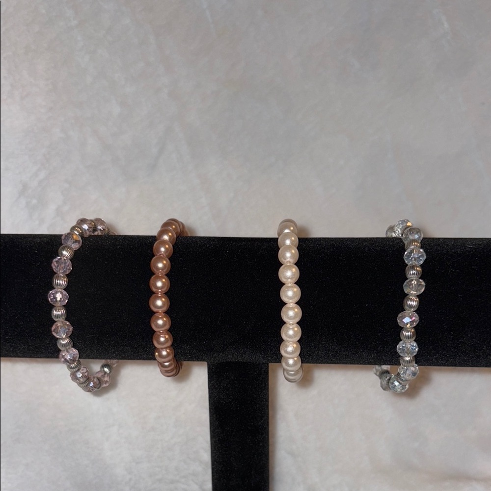 Bracelet Set - stretchy 7”